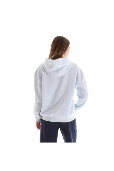 Kadın Nakış Detaylı Kapüşonlu Sweatshırt - Resim 4