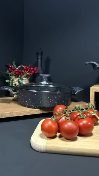 7 Parça Granit Set - Resim 4