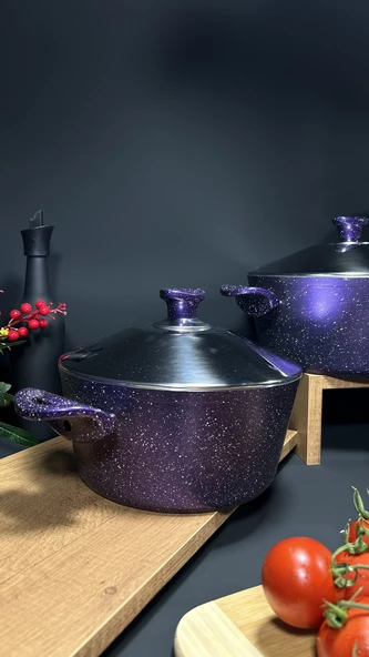 9 PARÇA GRANİT SET - Resim 3