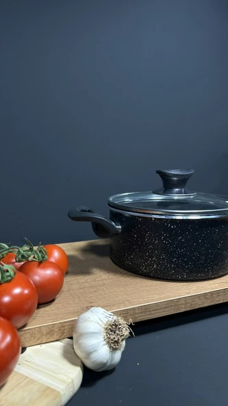 GRANİT DERİN TENCERE 18 CM - Resim 2