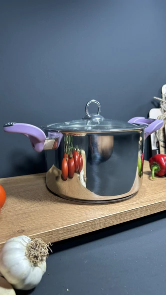 304 DERİN TENCERE ÇELİK 18 CM - Resim 2