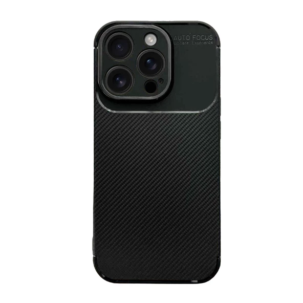 iPhone 16 Pro Kılıf Focus Carbon Silikon Kapak - Resim 2