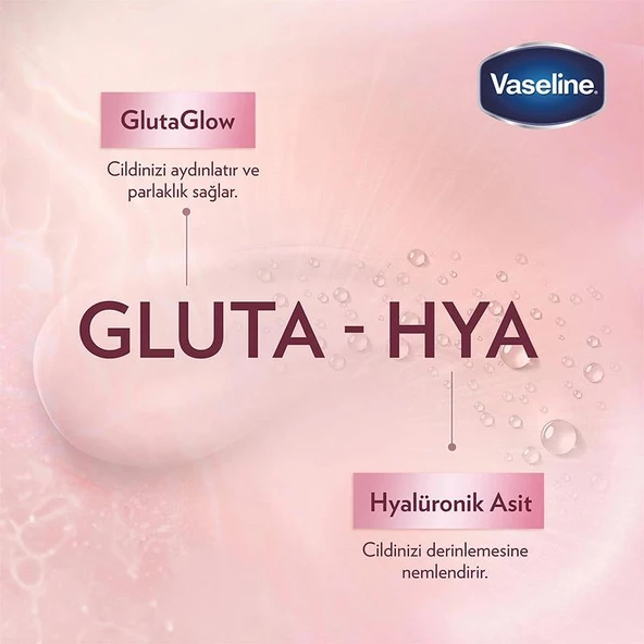 Vaseline Gluta - Hya Serum Etkili Vücut Losyonu 200 ml - Resim 2