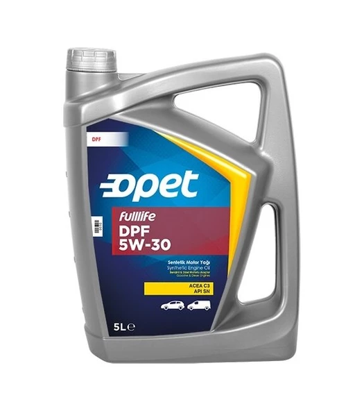 Opet Fulllife Dpf 5W- 30 Sentetik Motor Yağı 5 L ürün görseli 1