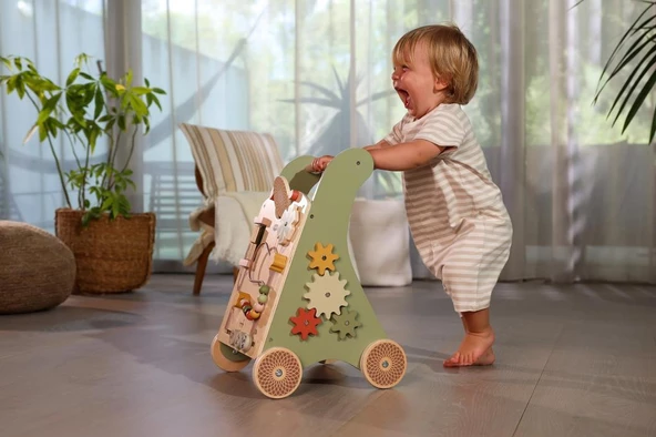 Tiny Love Ahşap Yürüme Arkadaşım Boho Chic - Resim 9