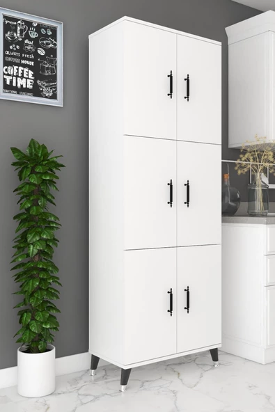ESMOPA MOBİLYA Çok Amaçlı Kiler, Banyo, Ayakkabılık, Balkon Dolap ürün görseli 1