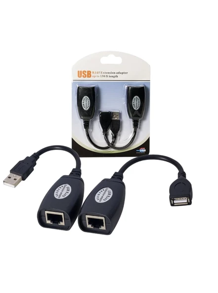 At351n Shopzum Pm-13083 Usb Rj Uzatma Kablosu Shopzum Extender ürün görseli 1