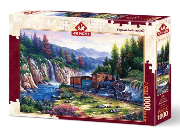 Art Puzzle Trenle Yolculuk 1000 Parça Puzzle 4233 ürün görseli 1