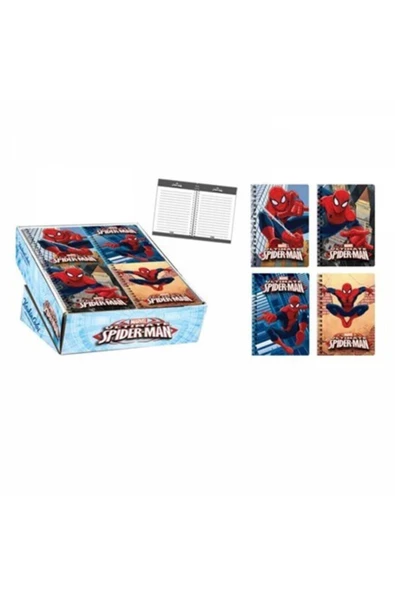 KESKİNCOLOR/SPİDERMAN BLOKNOT A6 METALİZE ürün görseli 1