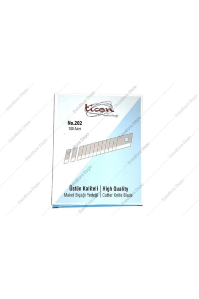 TİCON/BÜYÜK BOY MAKET BIÇAĞI YEDEĞİ ürün görseli 1