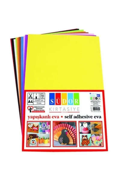 SÜDOR YAPIŞKANLI EVA  20*30 10 LU ürün görseli 1