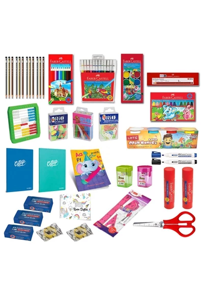 1. Sınıf Kırtasiye Seti 28 Parça Full Set Okula Başlıyorum Seti ürün görseli 1