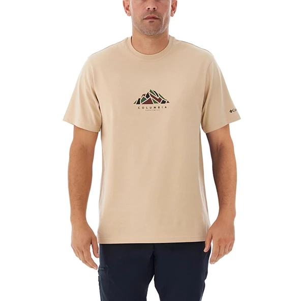 Columbia Csc M Rocky Range Ss Tee Erkek Kısa Kollu Tişört CS0396 ürün görseli 1