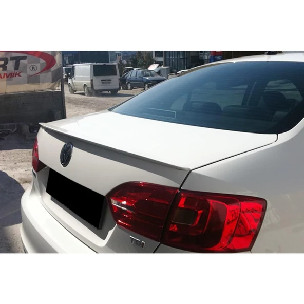 VOLKSWAGEN JETTA 2015-2019 BEYAZ BAGAJ ÜSTÜ SPOYLER (SRY) ürün görseli 1
