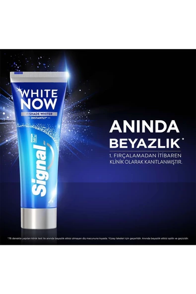 SİGNAL Signal White Now Diş Macunu 75 Ml - Resim 3