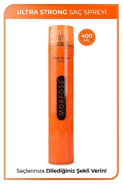 MGSZ Morfose Ultra Sert Saç Spreyı 400 Ml ürün görseli 1