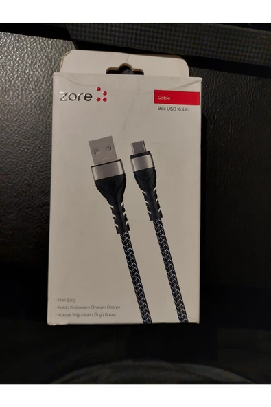 ZORE Bax Usb Kablo 1 Metre ürün görseli 1