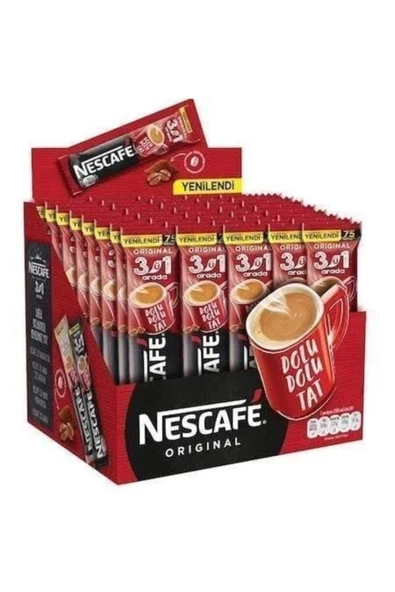 NESTLE Nescafe 3'Ü 1 Arada 48'Li ürün görseli 1