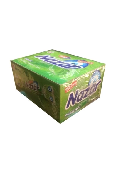 SAADET Nazar Tekli Sakız Nane 100 Adet - Resim 2