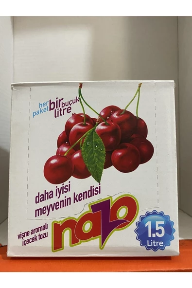 NAZO Vişne Aromalı Toz Içecek 24 Lü ürün görseli 1