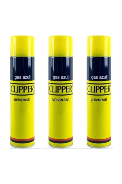 CLİPPER Çakmak Gazı 250Ml X 3 Adet ürün görseli 1
