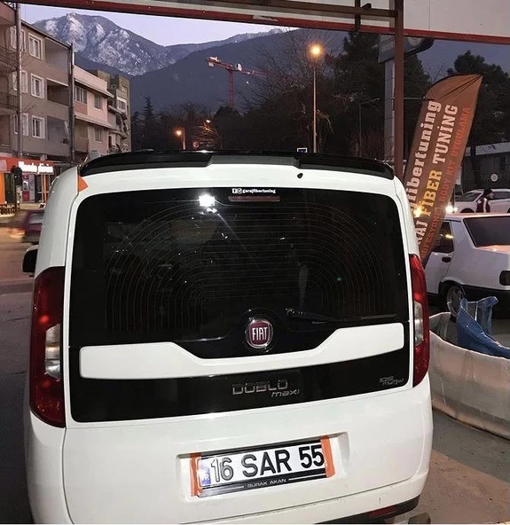 FİAT DOBLO 2010-2022 BEYAZ SPOİLER - Resim 5