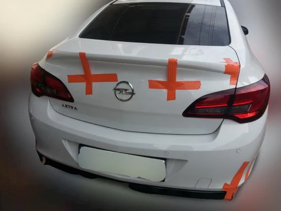 OPEL ASTRA J SEDAN ASTARLI SPOİLER - Resim 2