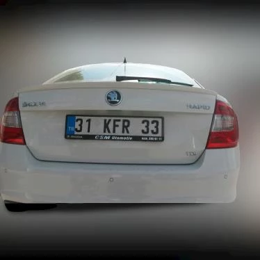 SKODA RAPİD ASTARLI SPOİLER ürün görseli 1