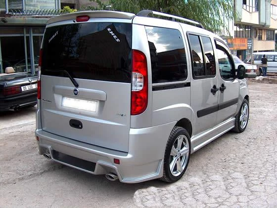 FİAT DOBLO 2001-2009 ASTARLI SPOİLER - Resim 5