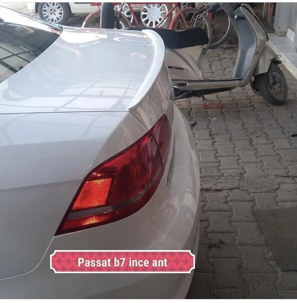 VOLKSWAGEN PASSAT B7 SİYAH SPOİLER - Resim 4