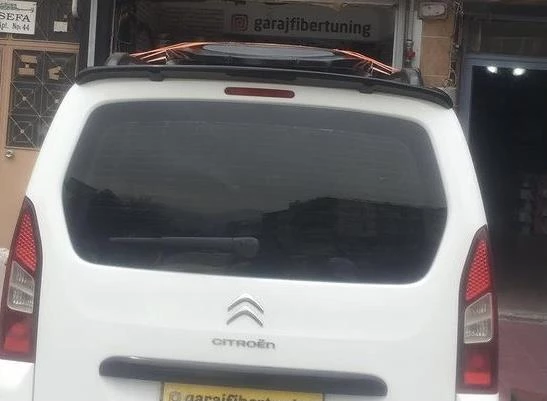 PEUGEOT PARTNER TEPEE 2009-2018 GRİ SPOİLER - Resim 4