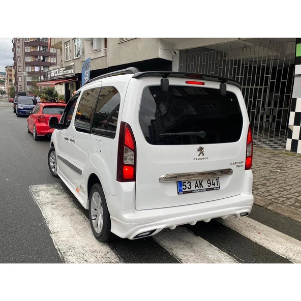 PEUGEOT PARTNER TEPEE 2009-2018 SİYAH SPOİLER - Resim 3