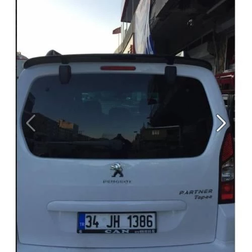 PEUGEOT PARTNER TEPEE 2009-2018 SİYAH SPOİLER - Resim 6