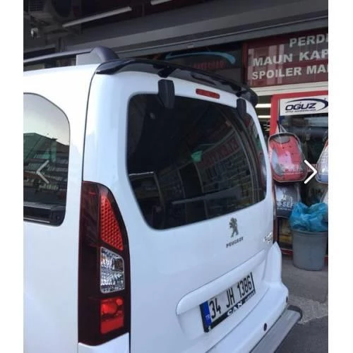 PEUGEOT PARTNER TEPEE 2009-2018 SİYAH SPOİLER - Resim 8