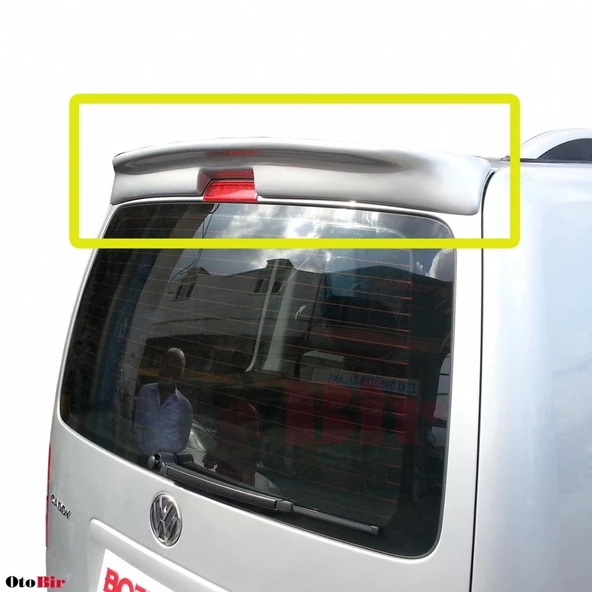 VOLKSWAGEN CADDY 2003-2014 GRİ SPOİLER - Resim 2