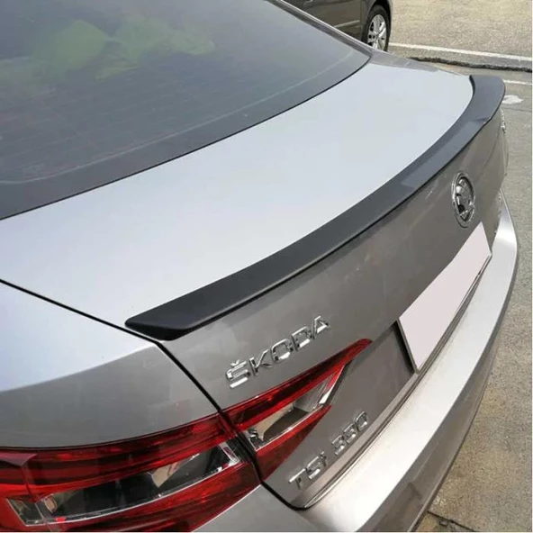 SKODA SÜPER B 2015-2020 SİYAH SPOİLER ürün görseli 1