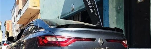 RENAULT MEGANE 4 YARASA SİYAH SPOİLER - Resim 2