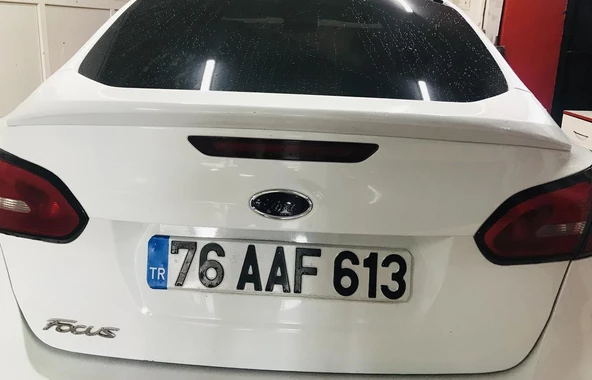 FORD FOCUS 2011-2015 BEYAZ SPOİLER - Resim 6