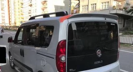 FİAT DOBLO 2010-2022 GRİ SPOİLER ürün görseli 1