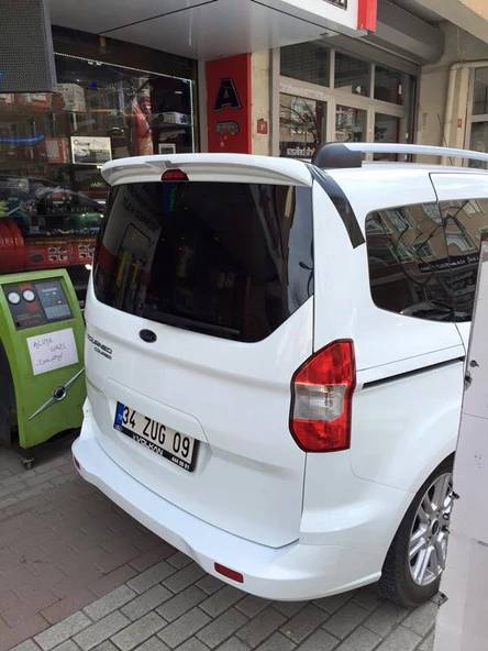 FORD COURİER BEYAZ BOYALI SPOİLER - Resim 6