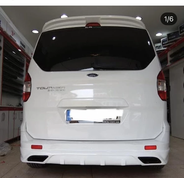 FORD COURİER BEYAZ BOYALI SPOİLER - Resim 5