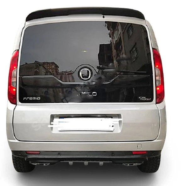 FİAT DOBLO 2010-2024 SİYAH SPOİLER - Resim 3