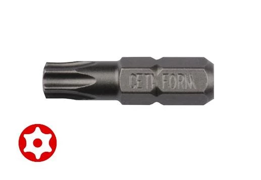 Ceta Form CB/812T Delikli TORX Bits Uç T40 x 25 mm ürün görseli 1