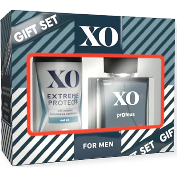 Xo Parfüm Seti Proteus Men Erkek 50ml Edt + 150ml ürün görseli 1