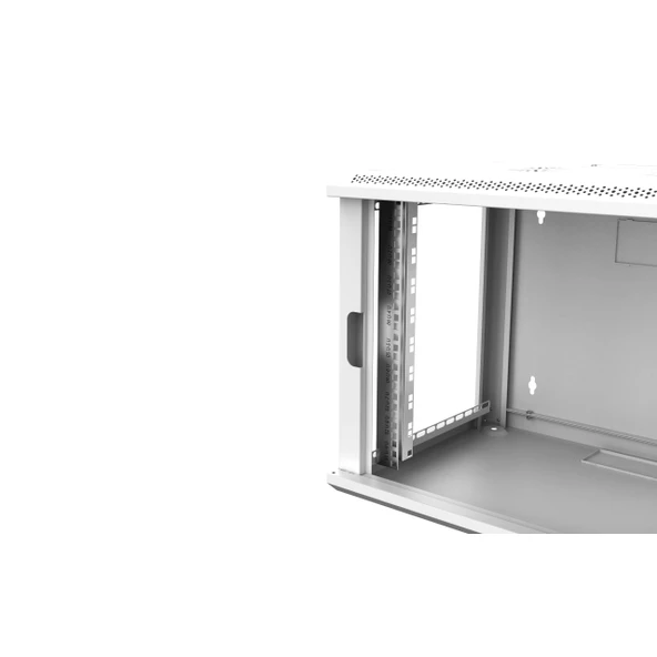 AGER 9U 600x450mm Duvar Tipi Beyaz Kabinet Agena Base AG-AB09U6045B1 ürün görseli 1