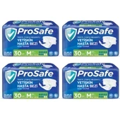 Prosafe Belbantlı Orta Boy M 30'lu 4 Adet Hasta Bezi ürün görseli 1