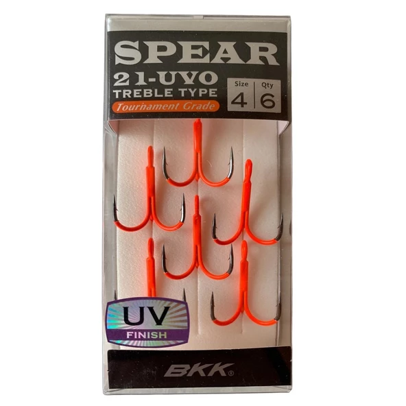 BKK Spear-21 UVO Üçlü İğne 6'lı Paket No:4 ürün görseli 1