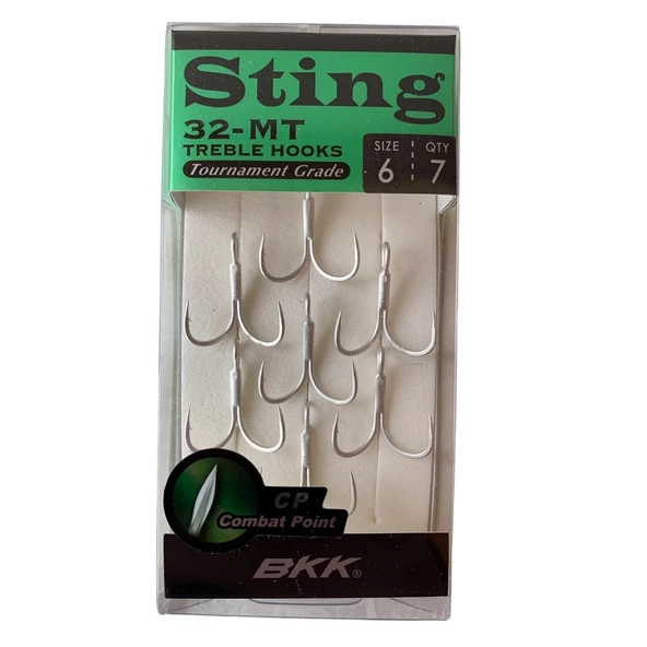 BKK Sting-32 MT Üçlü İğne 7'li Paket No:6 ürün görseli 1