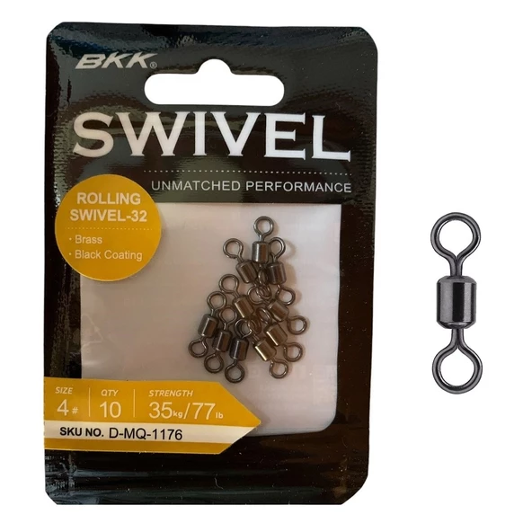 BKK Rolling Swivel-32 Fırdöndü No:4 (10'lu Paket) ürün görseli 1