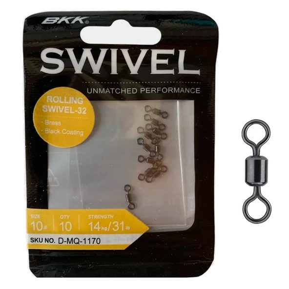 BKK Rolling Swivel-32 Fırdöndü No:10 (10'lu Paket) ürün görseli 1